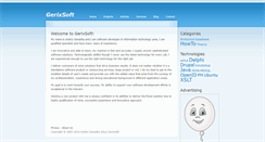 Desktop Screenshot of gerixsoft.com