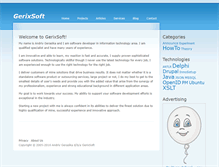 Tablet Screenshot of gerixsoft.com